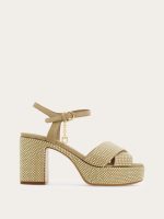 Ferragamo Crystal platform sandal